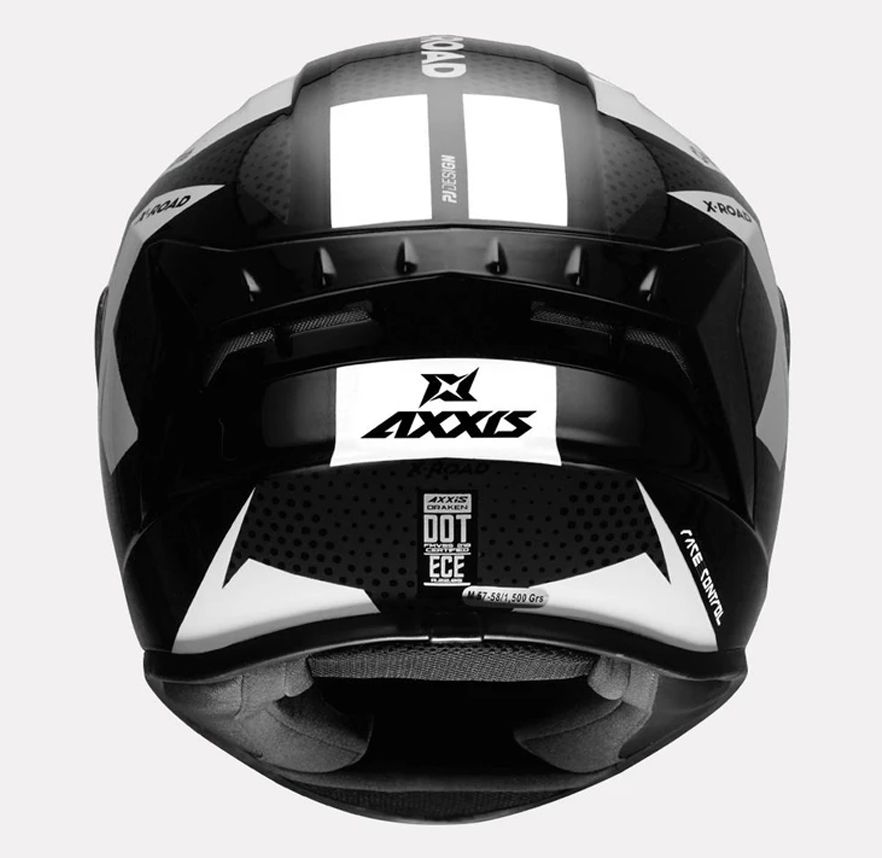 CASCO AXXIS DRAKEN B6 NEGRO BRILLO