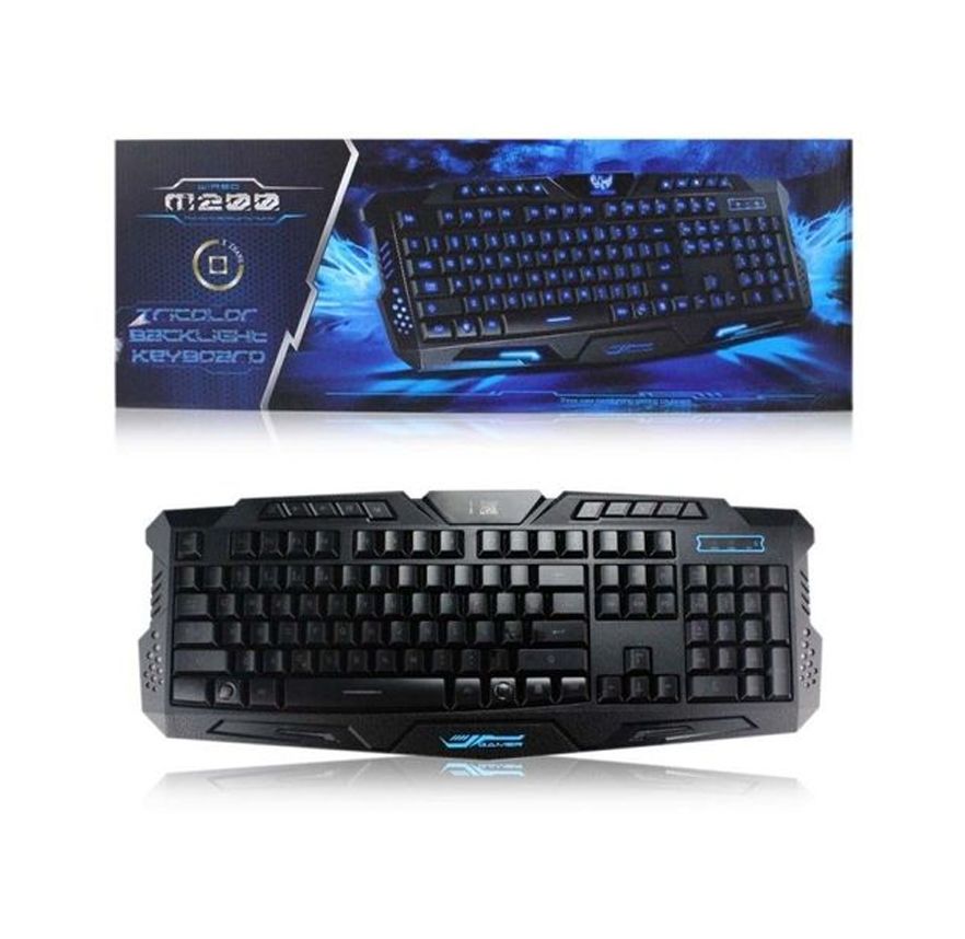 TECLADO PC GAMER COD.2123 MOD.M200 RETROILUMINADO