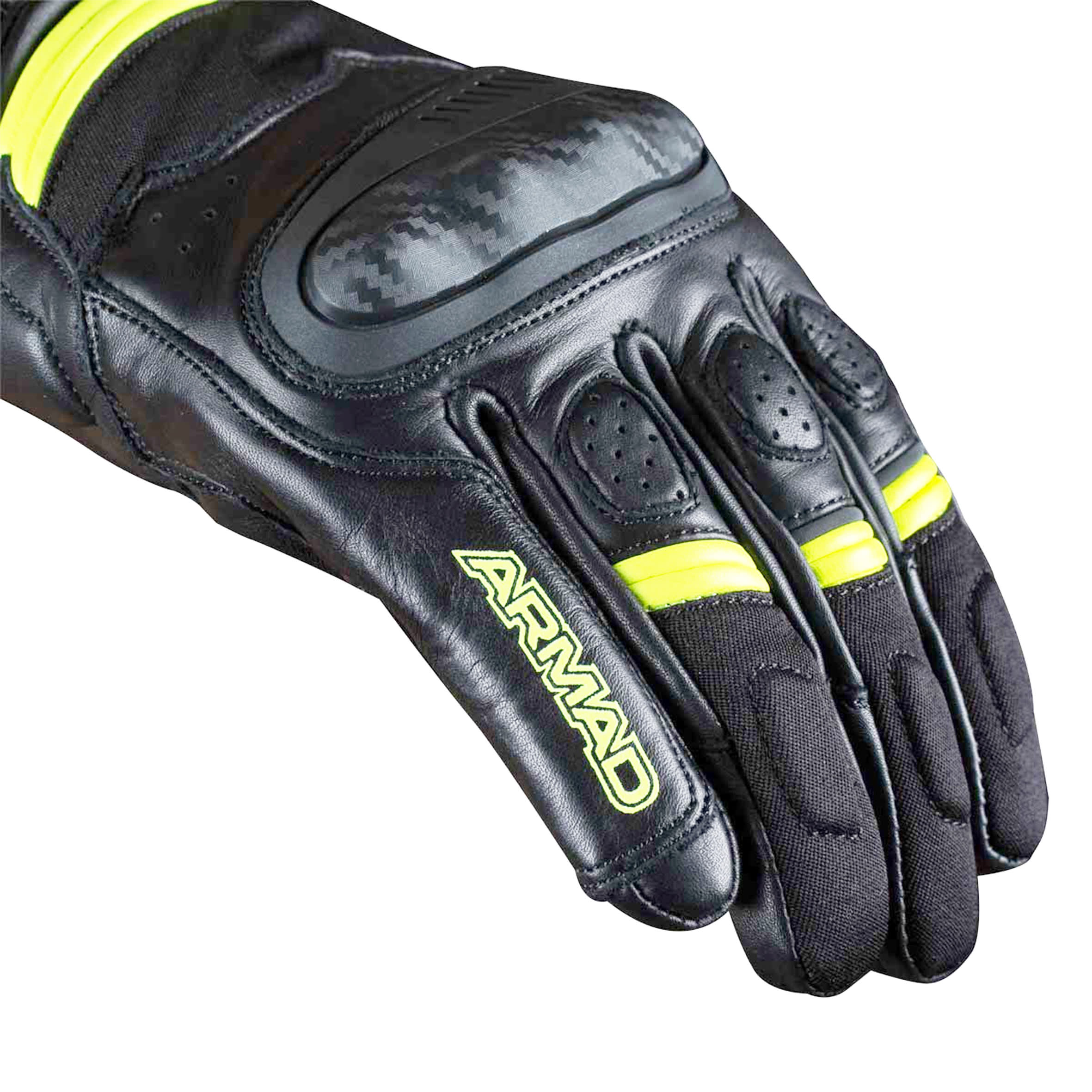 GUANTE ARMAD ALPINE NEGRO/AMAR