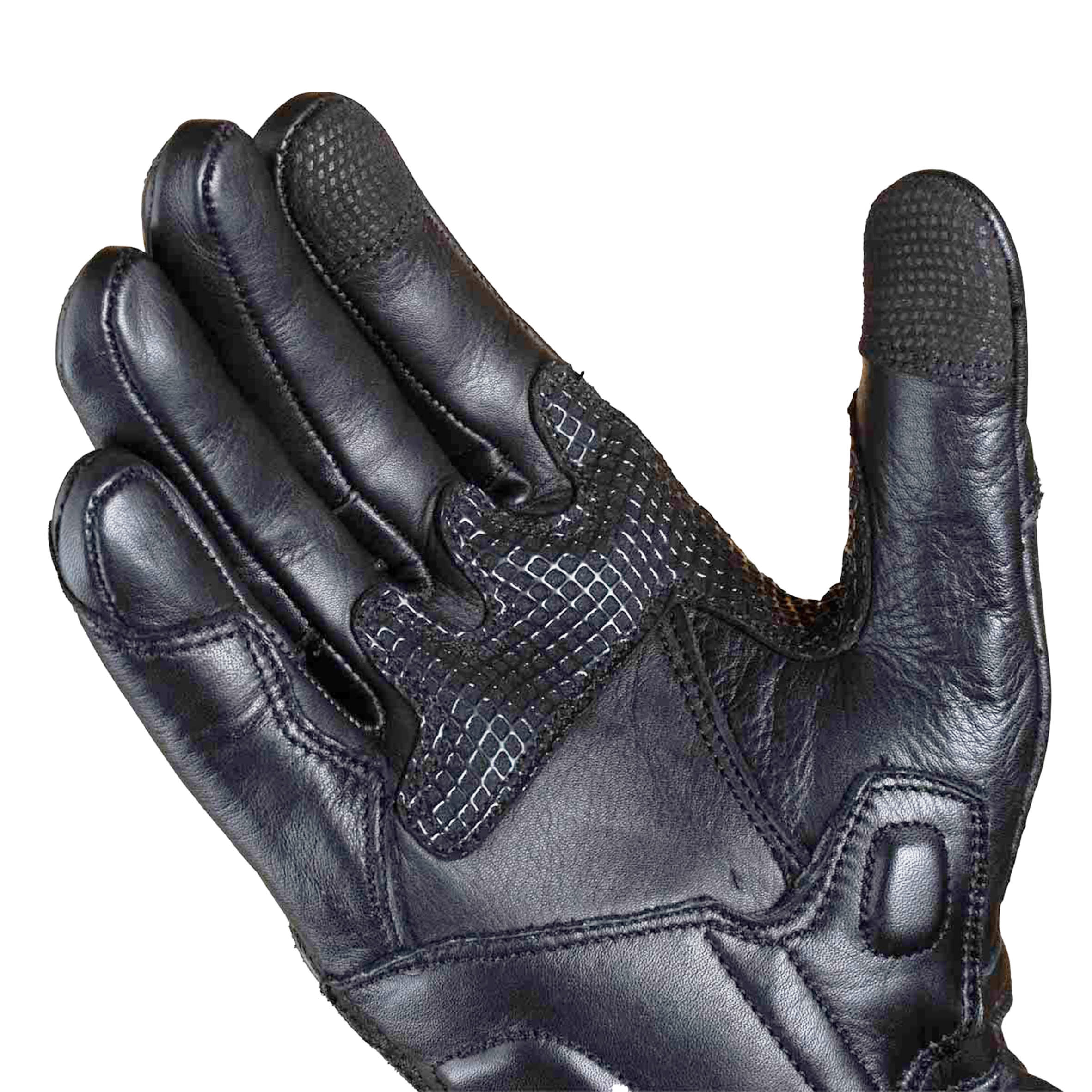 GUANTE CUERO ARMAD AERO 1 FULL NEGRO