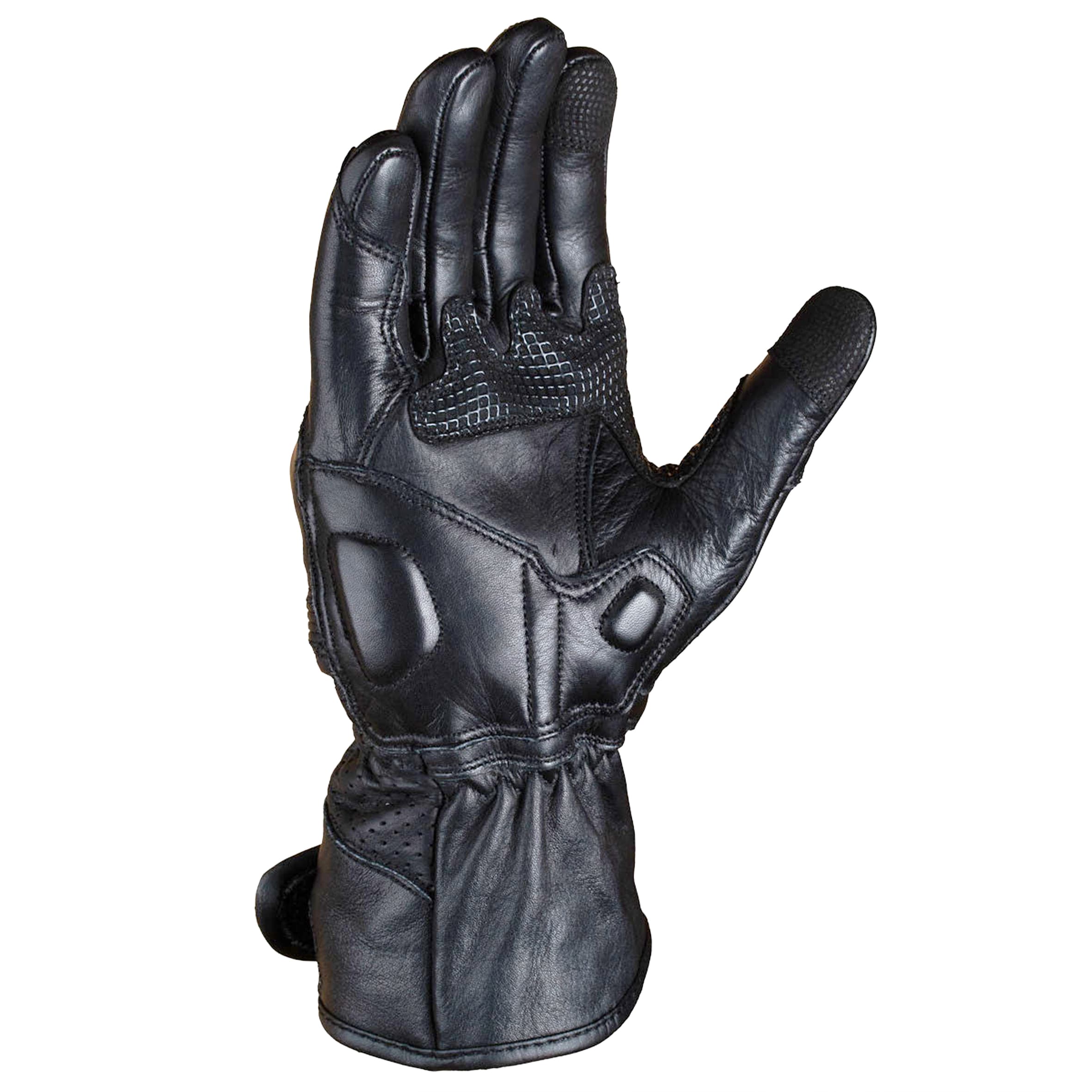 GUANTE CUERO ARMAD AERO 1 FULL NEGRO