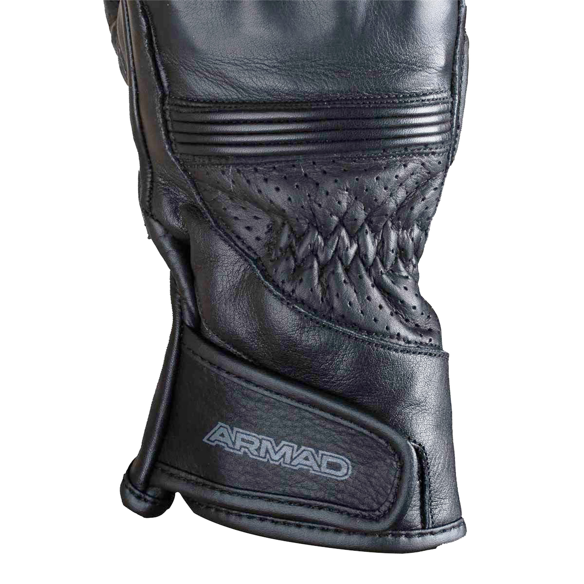 GUANTE CUERO ARMAD AERO 1 FULL NEGRO