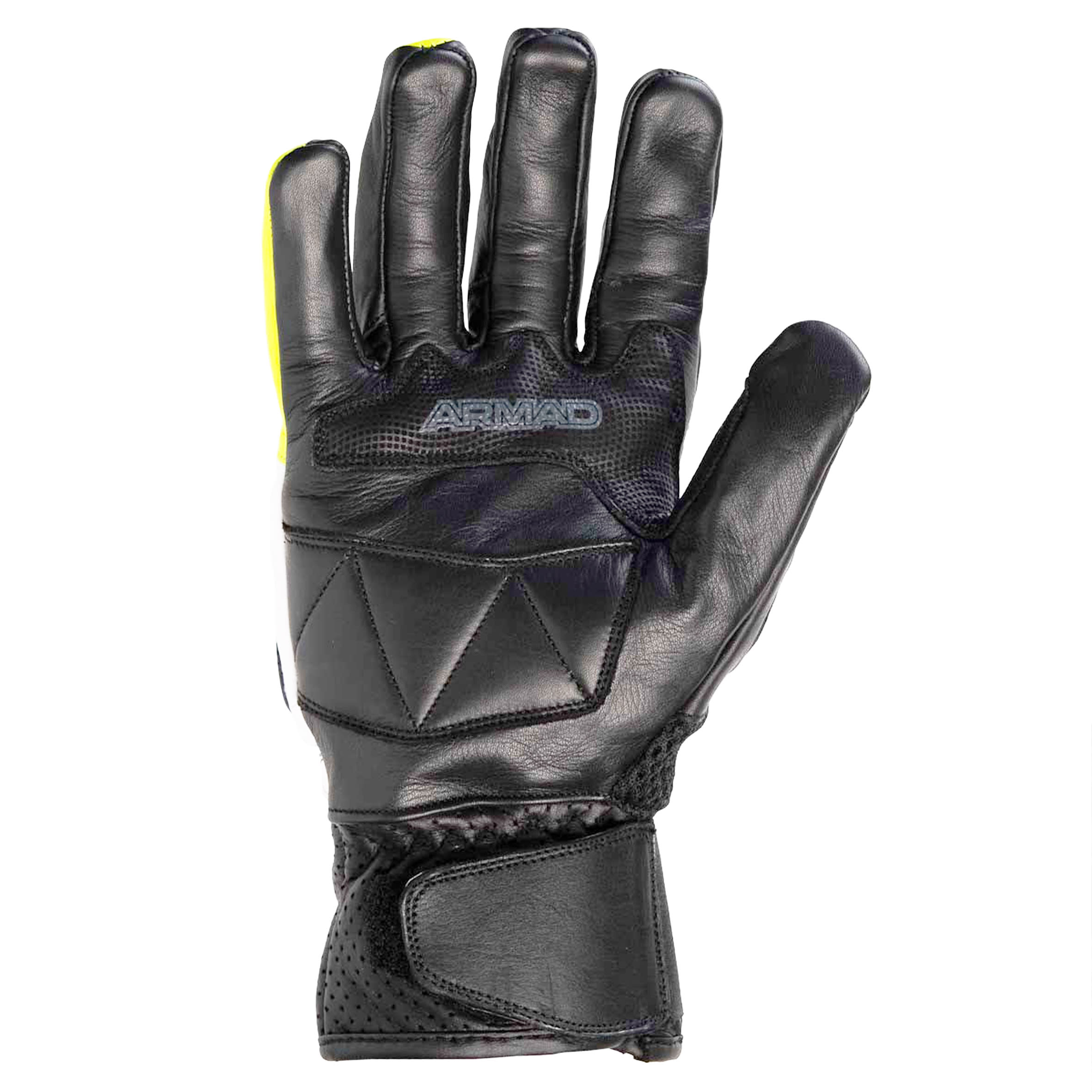 GUANTE ARMAD AIR MESH NEGRO/BCO/AMAR