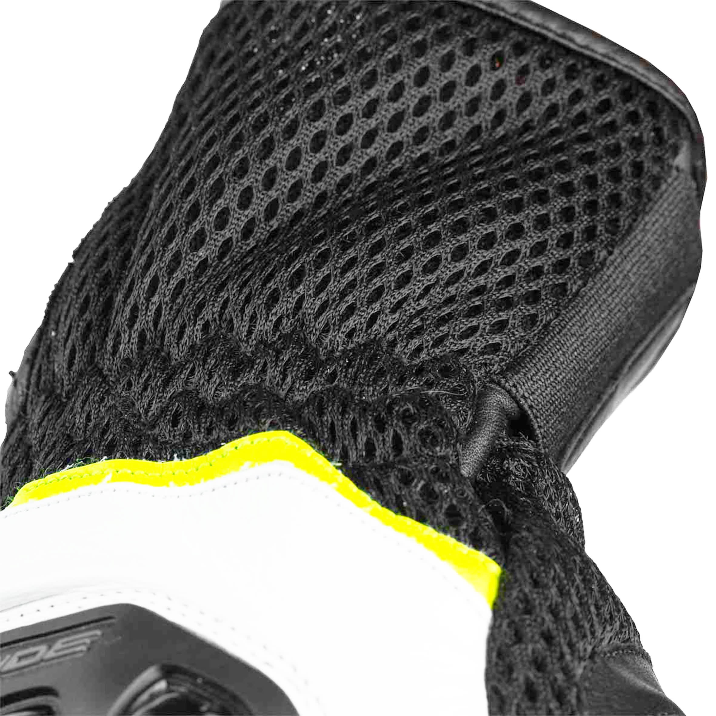 GUANTE ARMAD AIR MESH NEGRO/BCO/AMAR