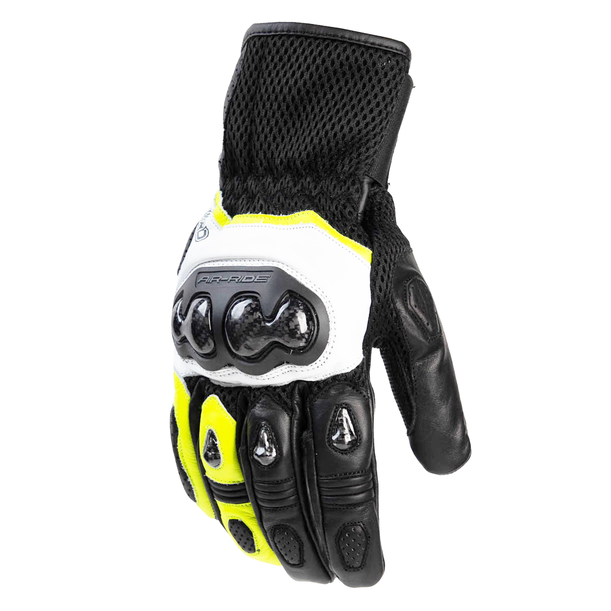GUANTE ARMAD AIR MESH NEGRO/BCO/AMAR