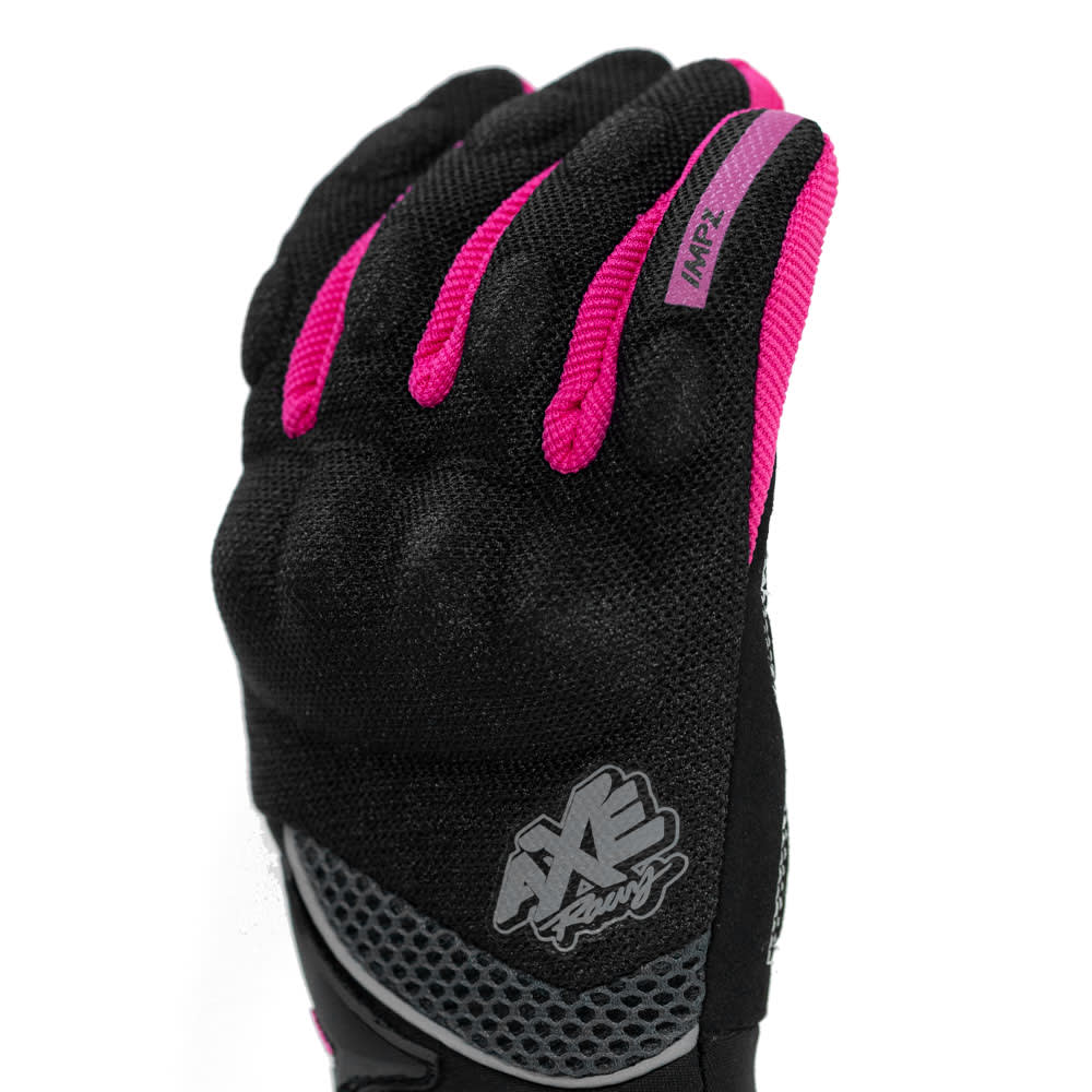 GUANTE AXE ST-09 NEGRO ROSA