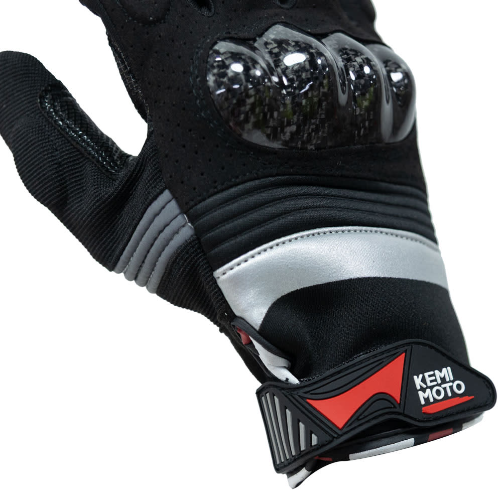 GUANTE KENIMOTO SC-034 NEGRO GRIS