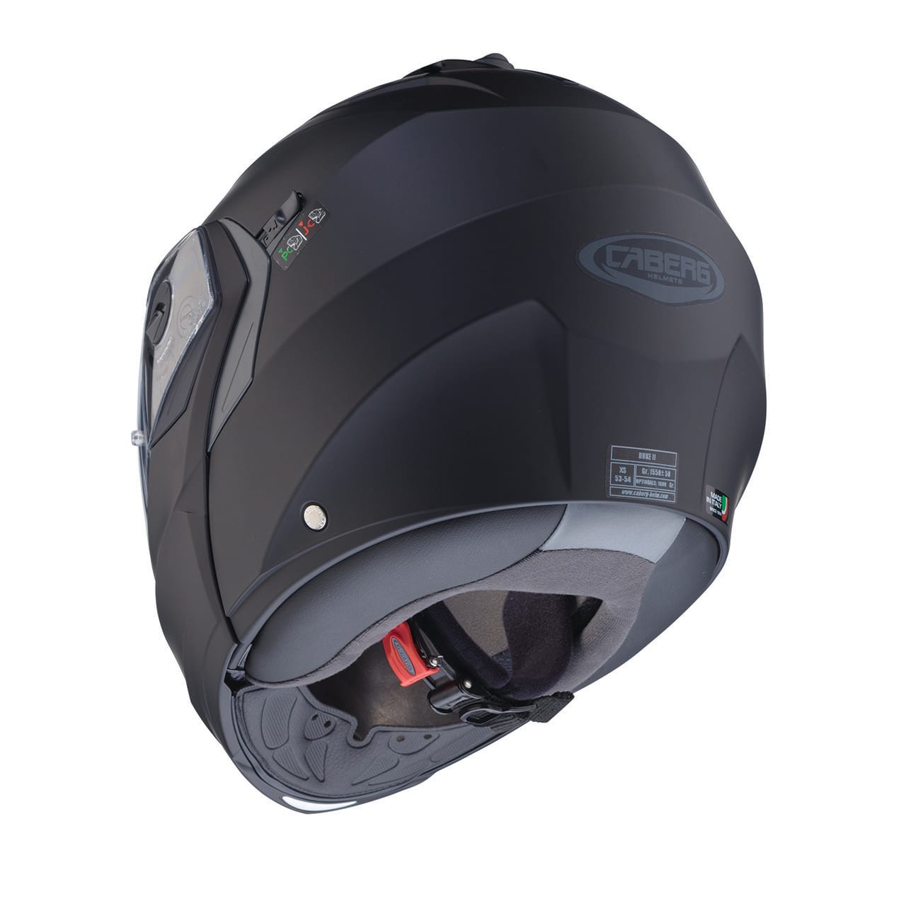 CASCO CABERG DUKE X NEGRO MATTE