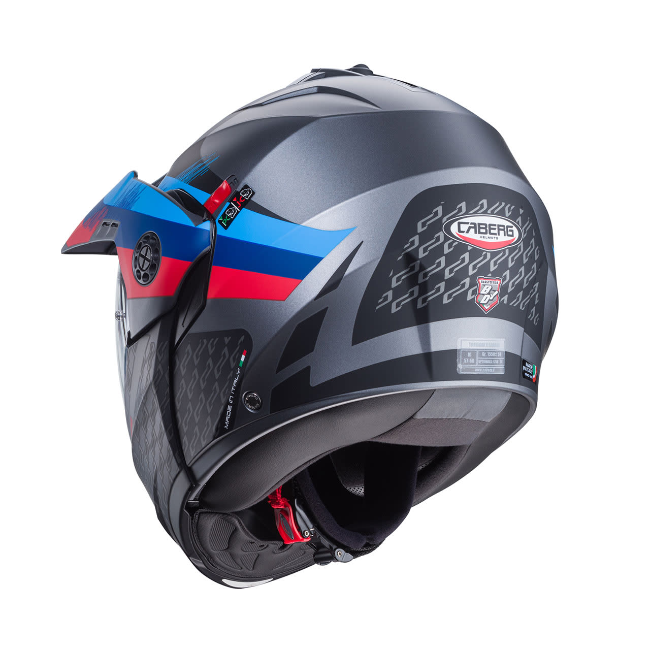 CASCO CABERG TOURMAX X SARABE MATT GUN METAL/BLACK/BMW