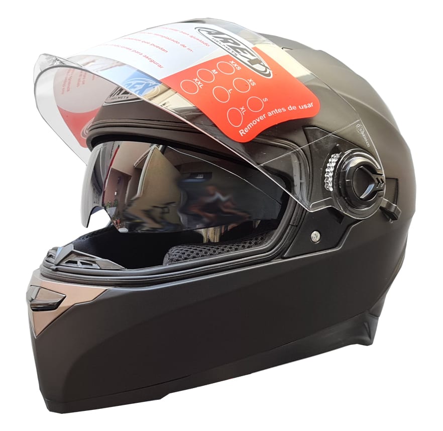CASCO AREX INTEGRAL MR-09 FULL NEGRO MATE