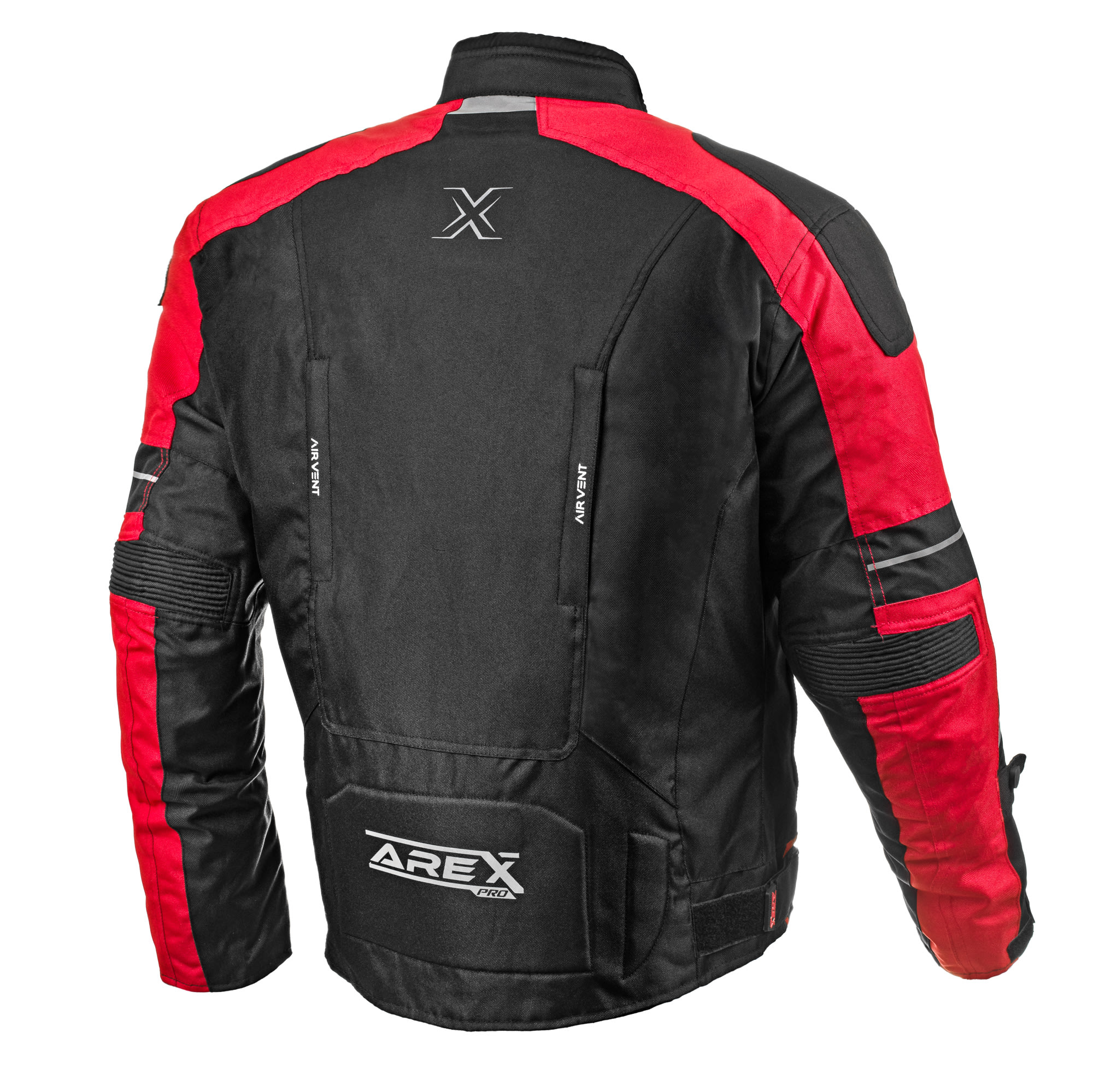 CHAQUETA AREX SPEED NEGRO ROJO