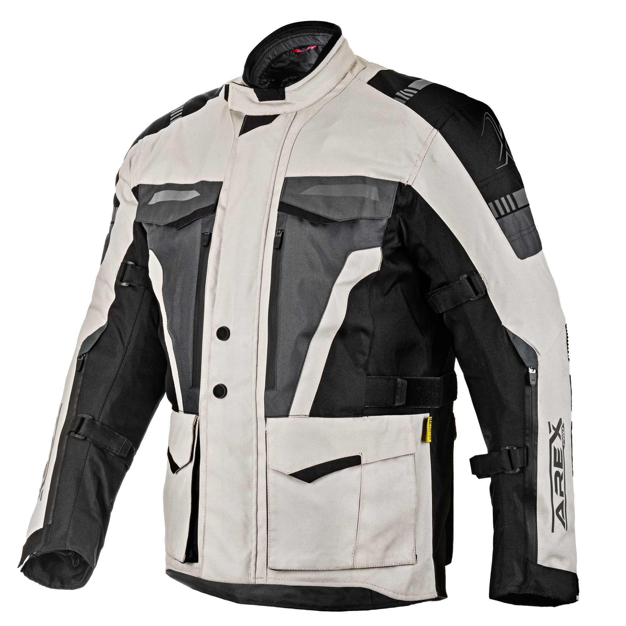 CHAQUETA AREX TERRA 3 CAPAS NEGRO GRIS