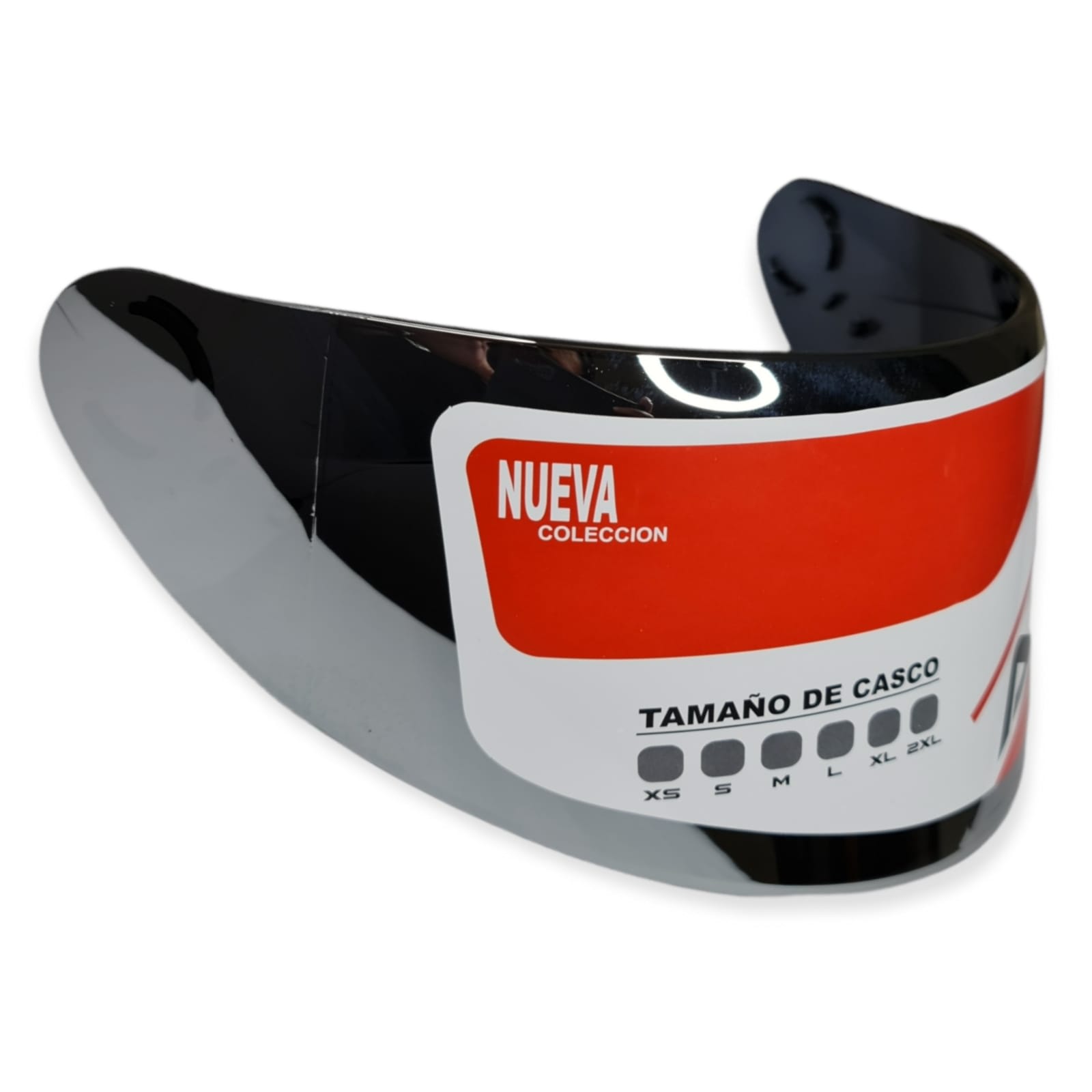 VISOR MICA AREX MR-16 IRIDIUM SILVER (ESPEJO)