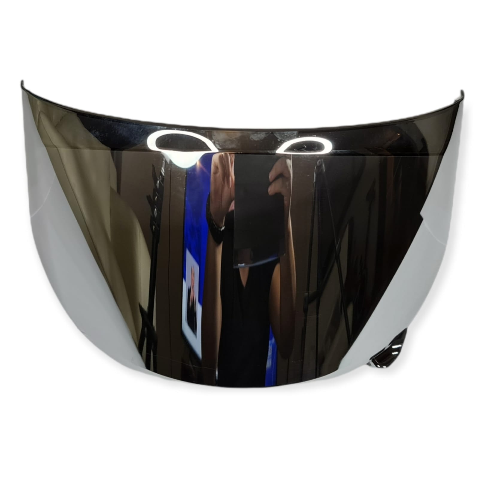 VISOR MICA AREX MR-16 IRIDIUM SILVER (ESPEJO)