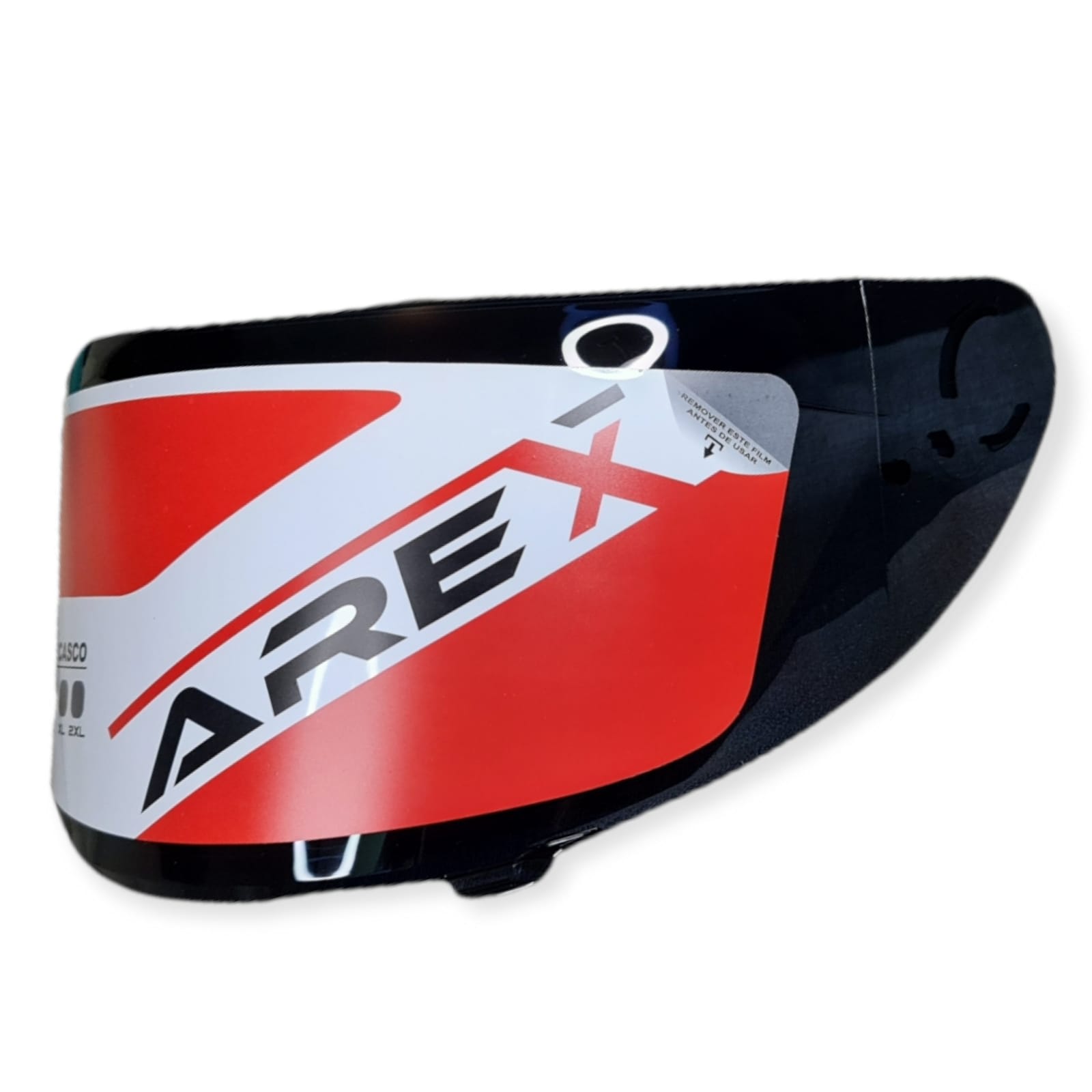 VISOR MICA AREX MR-16 NEGRO (HUMO)