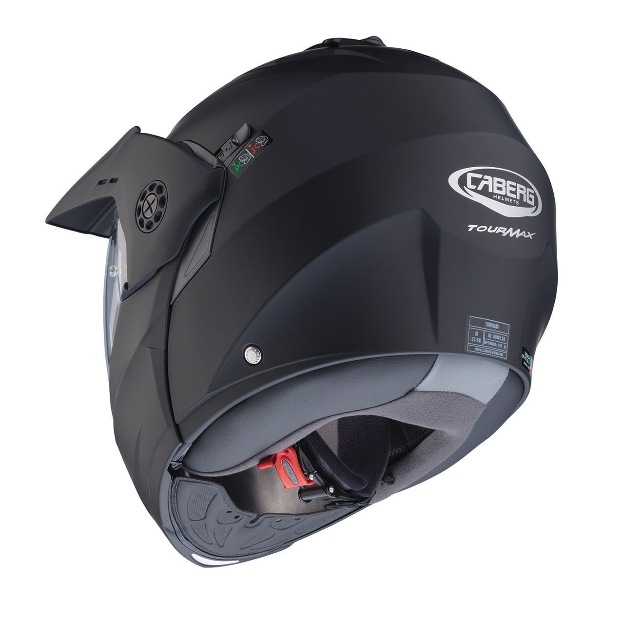 CASCO CABERG TOURMAX X NEGRO MATTE