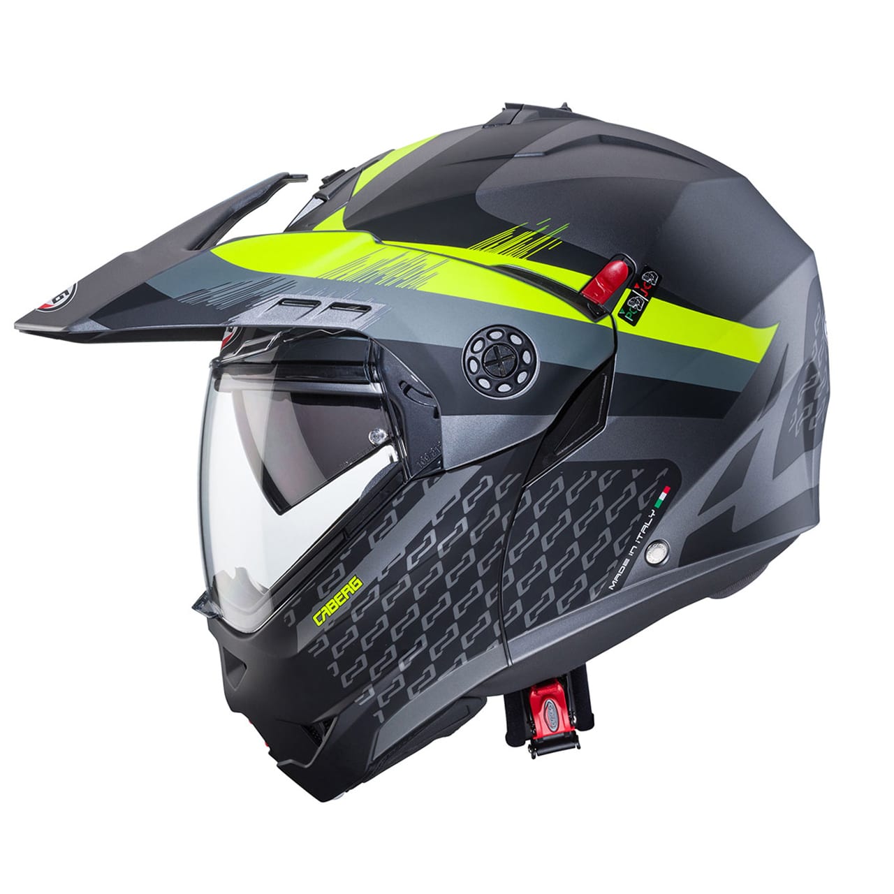CASCO CABERG TOURMAX X SARABE MATT GUN METAL/BLACK/YELLOW