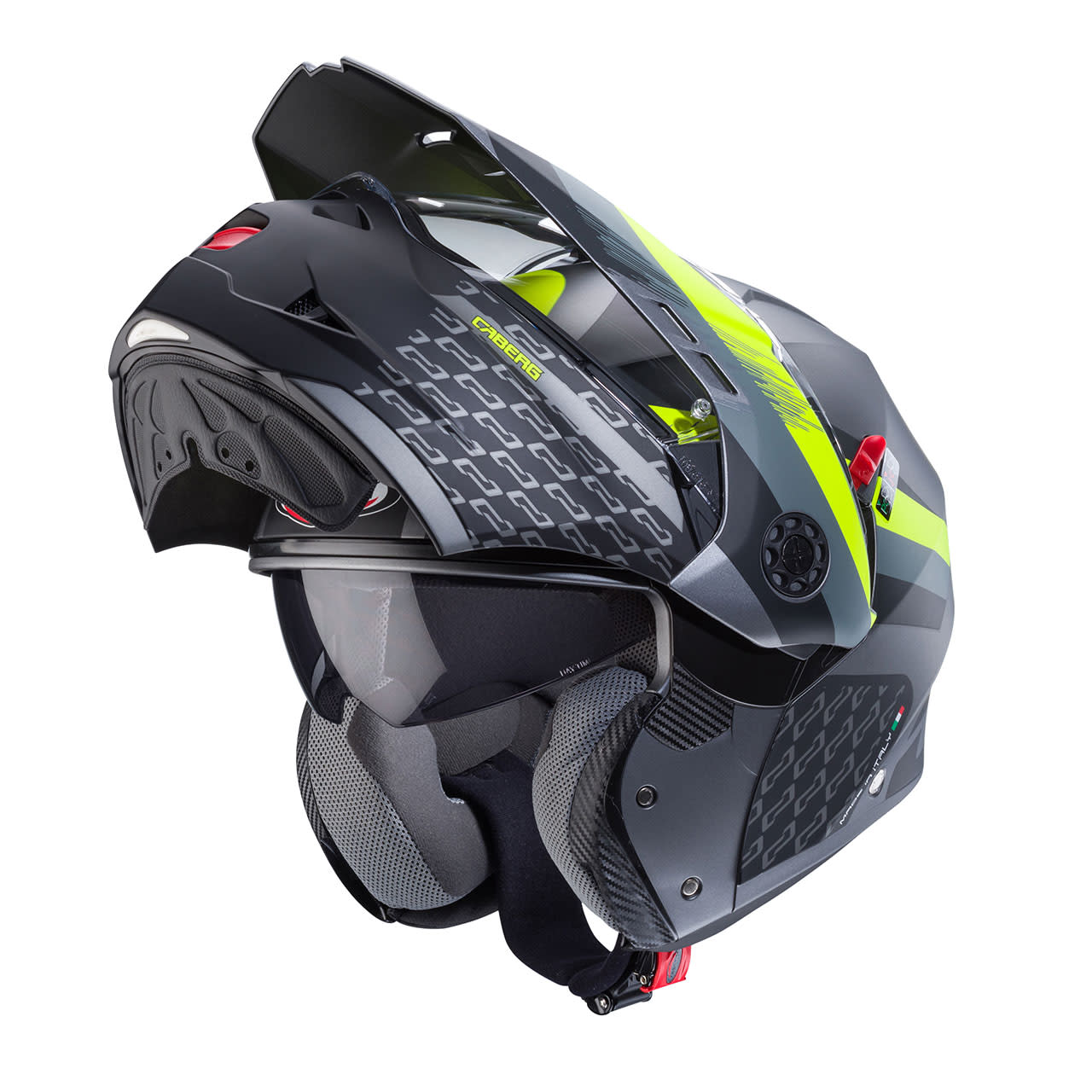 CASCO CABERG TOURMAX X SARABE MATT GUN METAL/BLACK/YELLOW