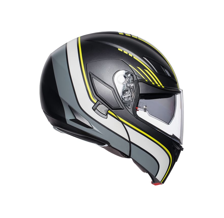 CASCO AGV COMPACT BOSTON NEG/GRI/AMA