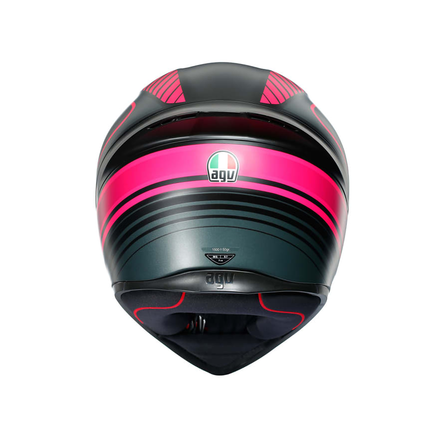 CASCO AGV K1 WARMUP FUCSIA MATT