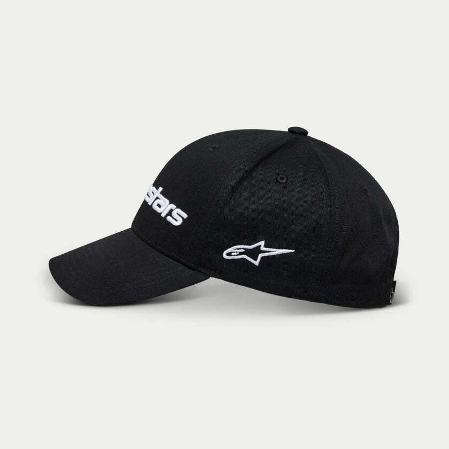 GORRO ALPINESTARS LINEAR WORDMARK 2.0 NEGRO BLANCO