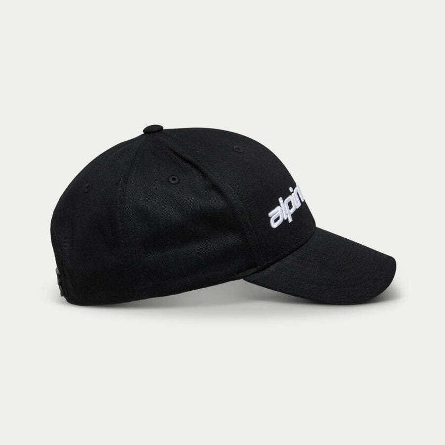 GORRO ALPINESTARS LINEAR WORDMARK 2.0 NEGRO BLANCO