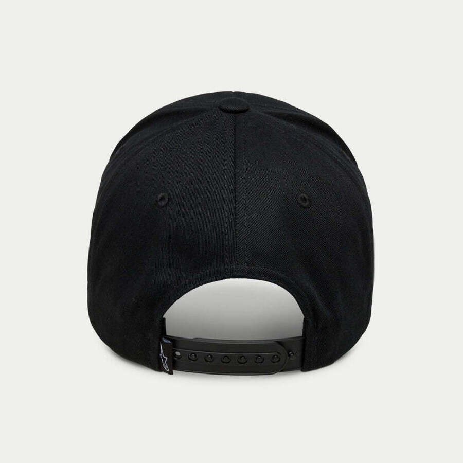 GORRO ALPINESTARS LINEAR WORDMARK 2.0 NEGRO BLANCO