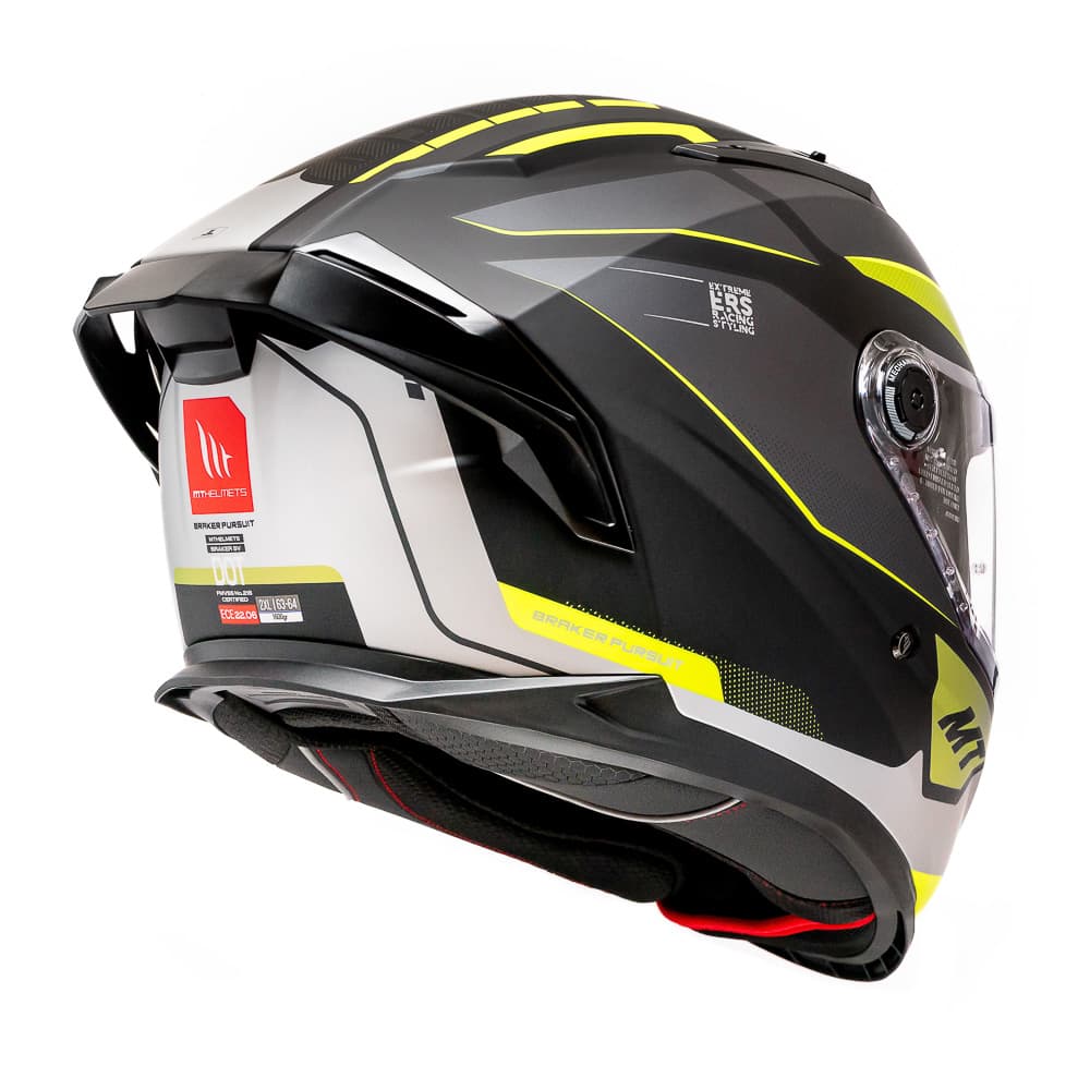 CASCO MT FF128SV BRAKER SV PURSUIT B3 AMARILLO FLUOR MATE