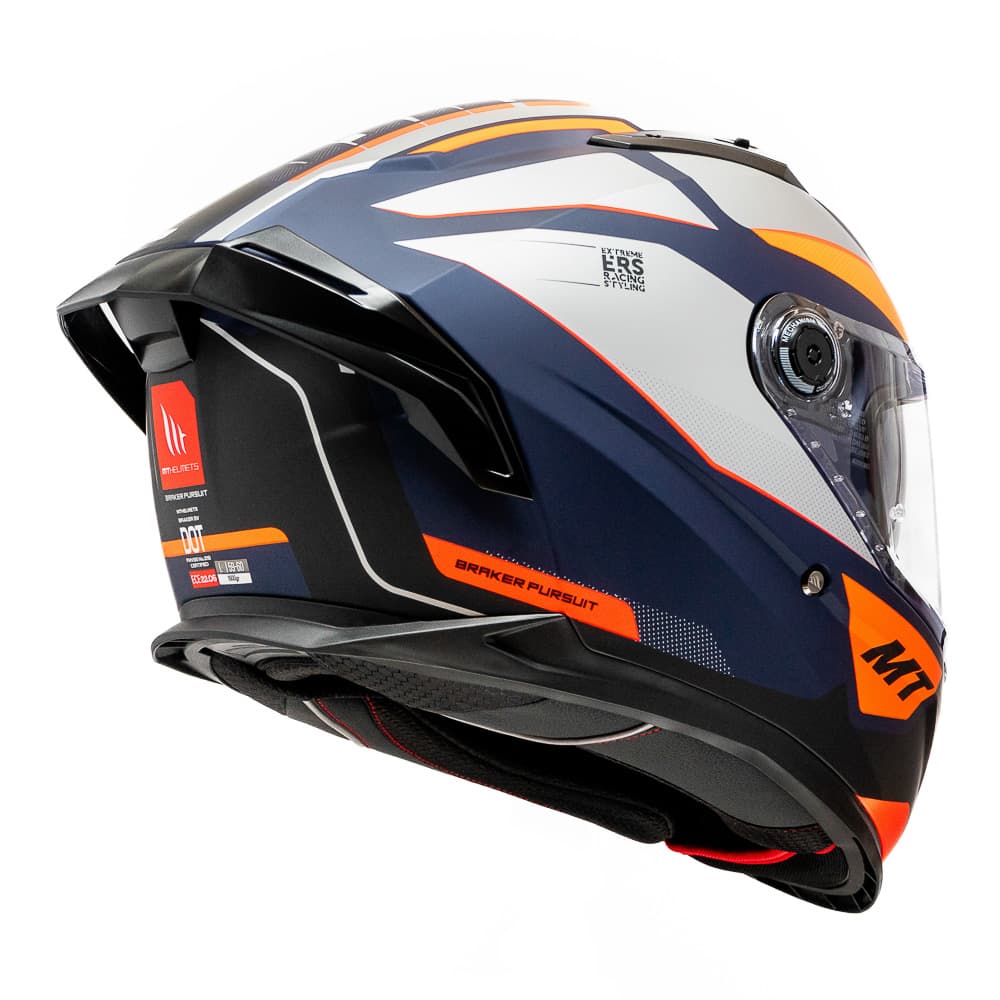 CASCO MT FF128SV BRAKER SV PURSUIT C4 NARANJA MATE