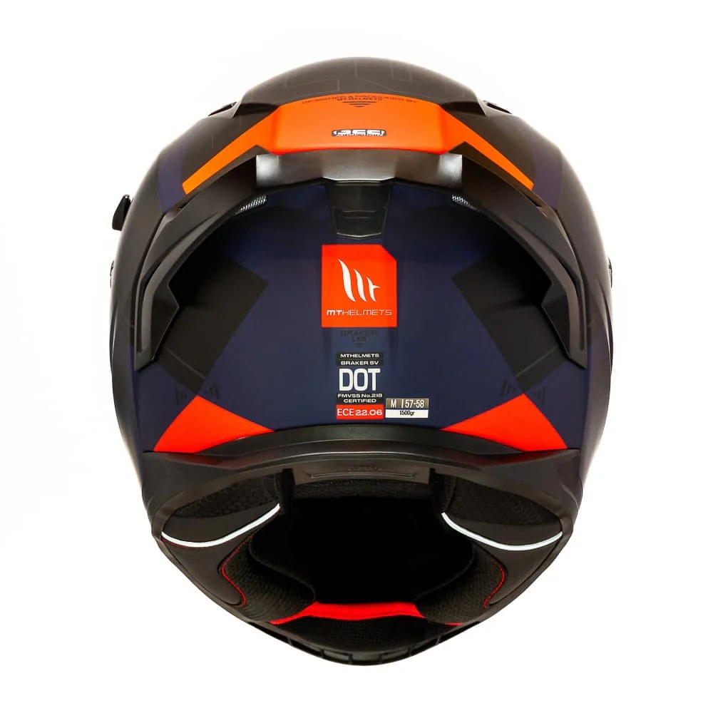 CASCO MT FF128SV BRAKER SV LAB E5 ROJO MATE