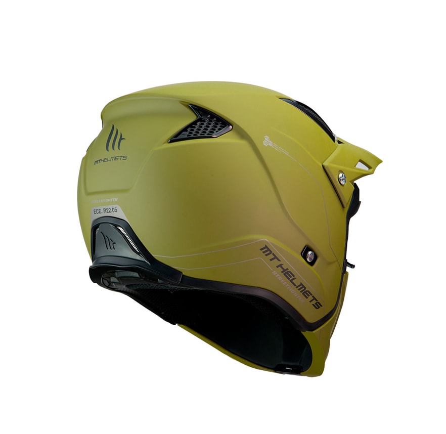 CASCO MT STREETFIGHTER SV SOLID A6 VERDE MATE