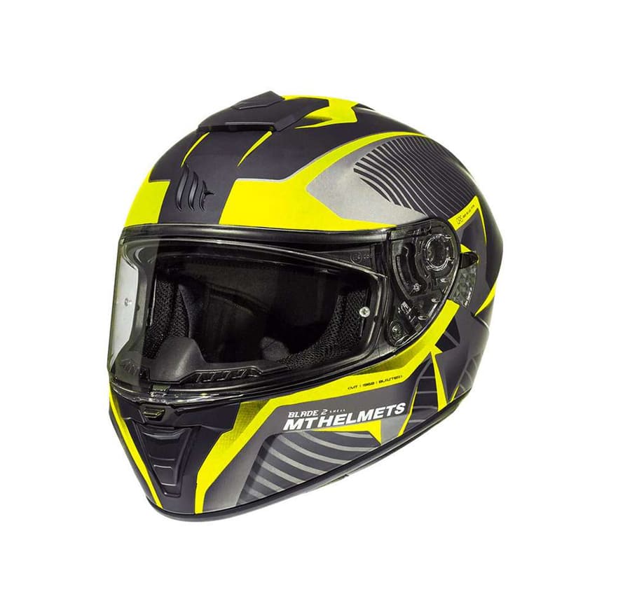 CASCO MT BLADE 2 SV BLASTER B4 NGO/AMLLO FLUOR MAT