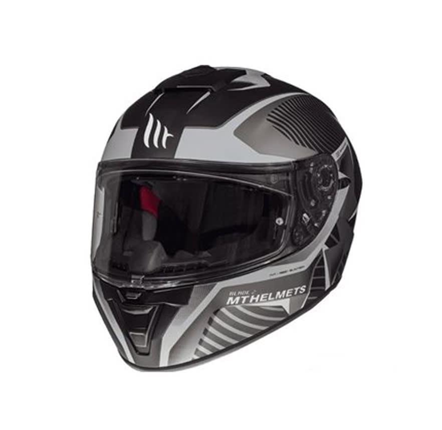 CASCO MT BLADE 2 SV BLASTER B6 NEGRO/GRIS MATTE