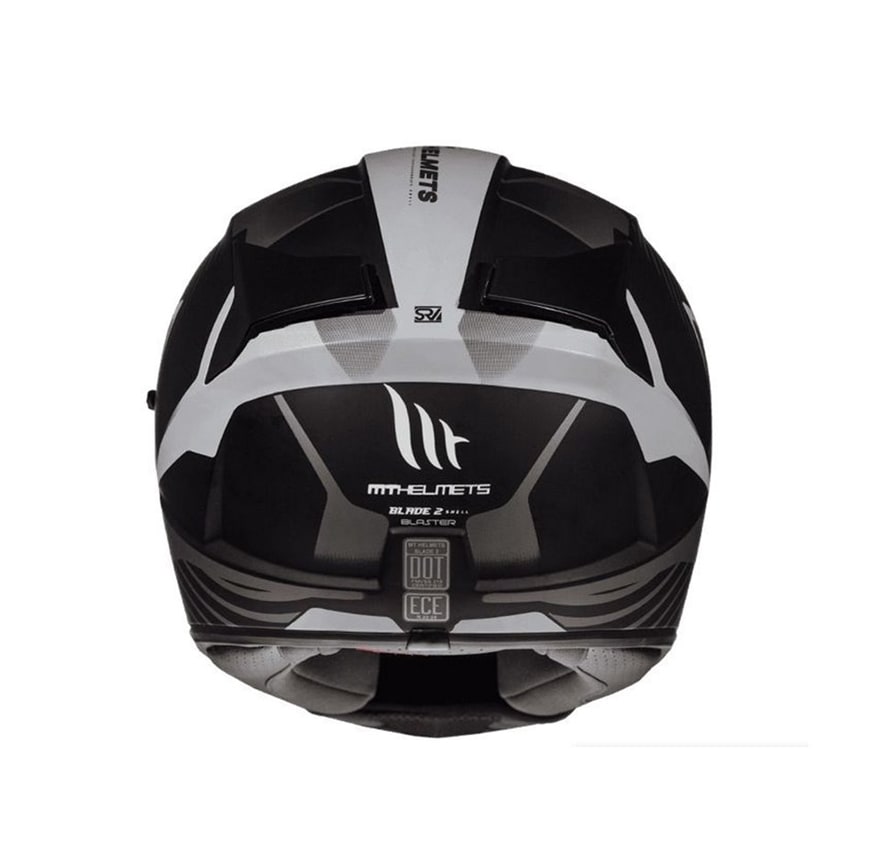 CASCO MT BLADE 2 SV BLASTER B6 NEGRO/GRIS MATTE