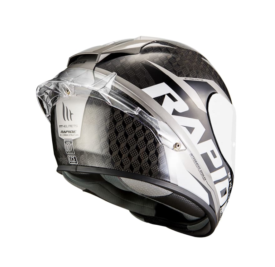 CASCO MT RAPIDE PRO CARBON C2 GRIS BRILLO