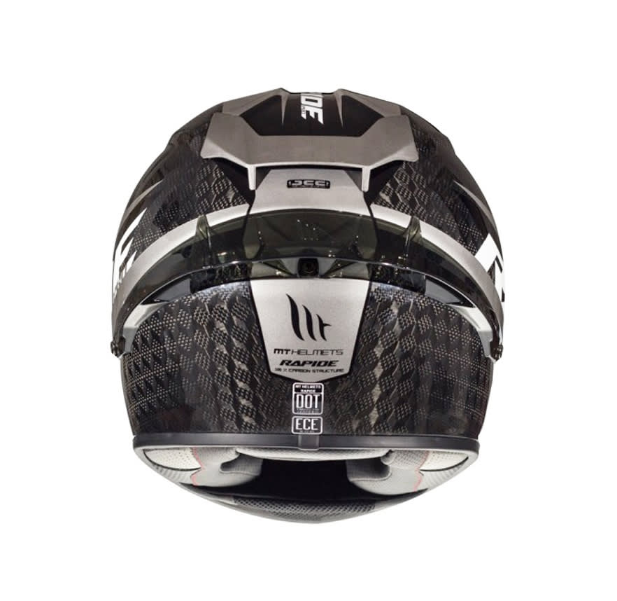 CASCO MT RAPIDE PRO CARBON C2 GRIS BRILLO