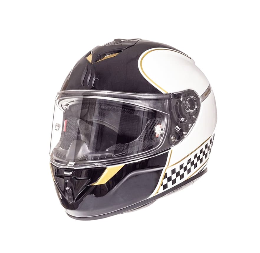 CASCO MT RAPIDE REVIVAL B1 BRILLO BLANCO PERLA