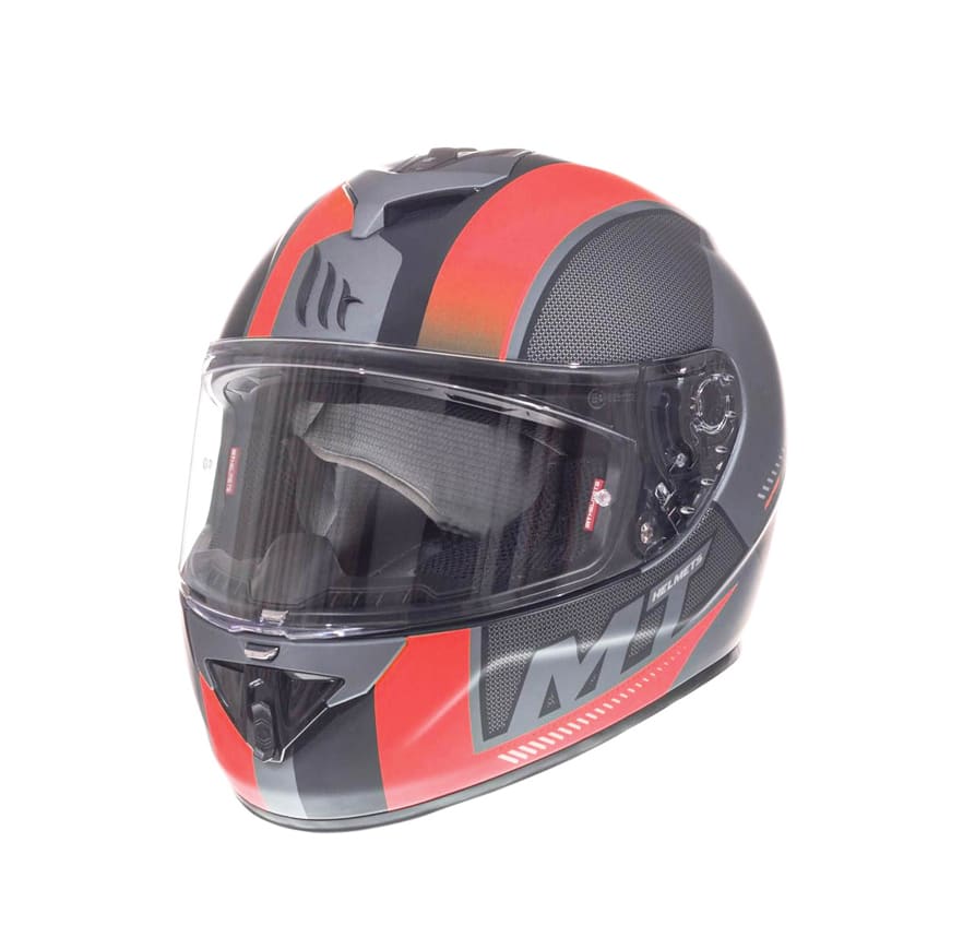 CASCO MT RAPIDE OVERTAKE B1 ROJO MATTE