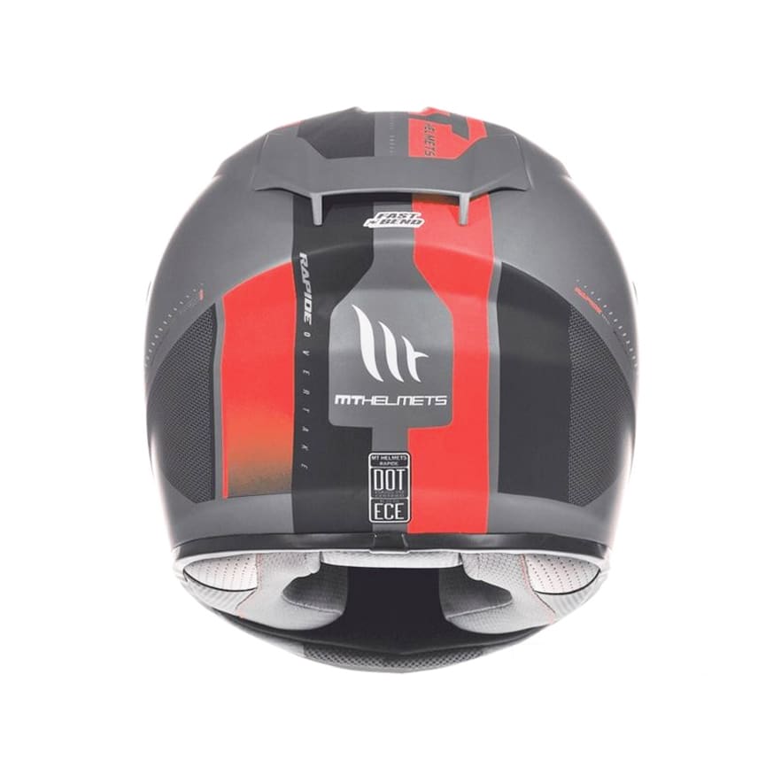 CASCO MT RAPIDE OVERTAKE B1 ROJO MATTE