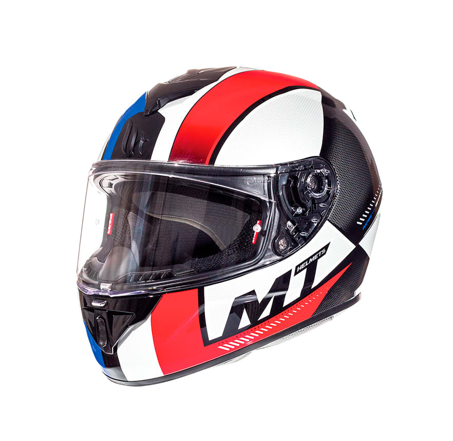 CASCO MT RAPIDE OVERTAKE D3 AZUL/PERLA BRILLO
