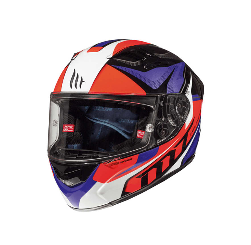 CASCO MT KRE LOOKOUT G2 BRILLO ROJO FLUOR
