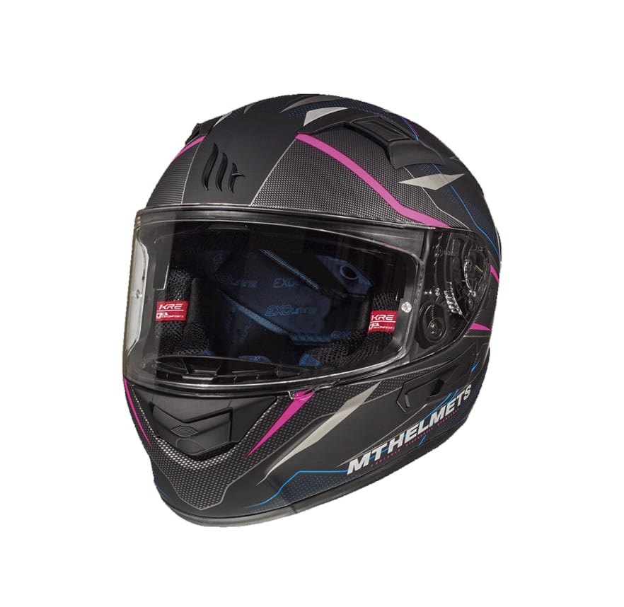 CASCO MT KRE SV INTREPID C2 NGO/ROSADO FLUOR MATTE