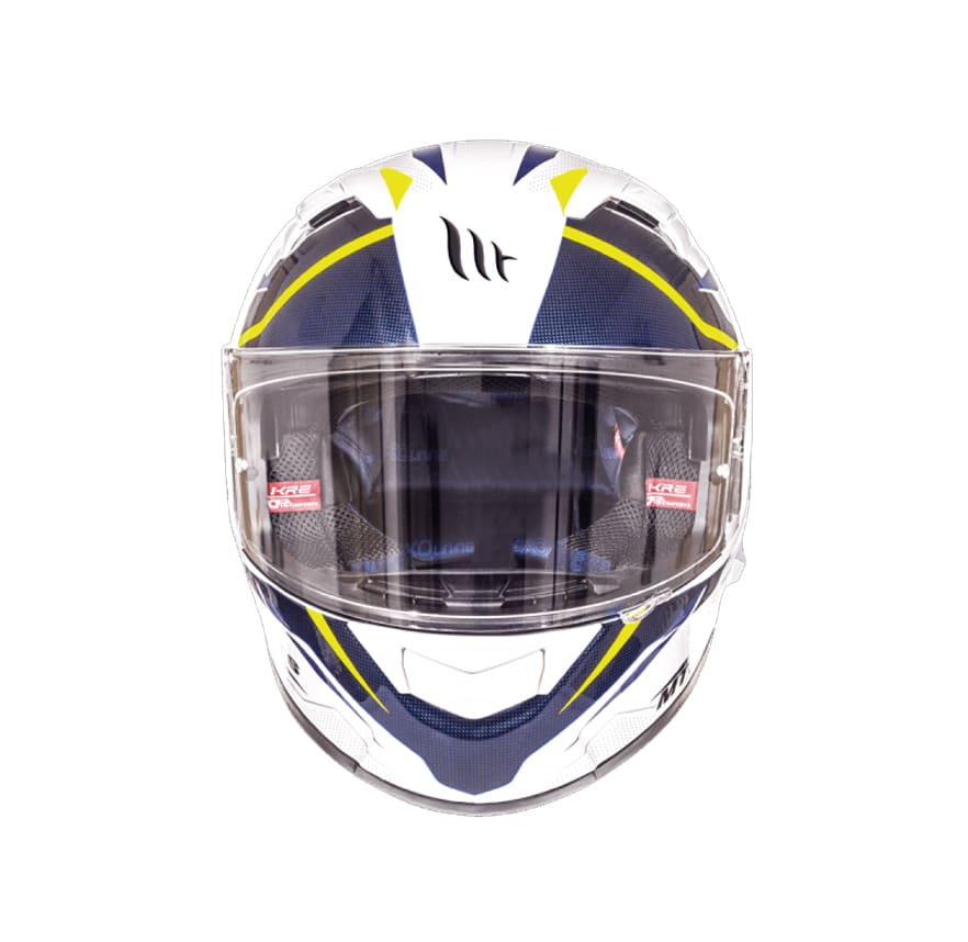 CASCO MT KRE SV INTREPID B3 AMLLO FLUOR/PERLA BRILLO