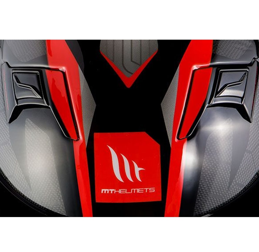 CASCO MT KRE SNAKE CARBON 2.0 A5 ROJO BRILLO