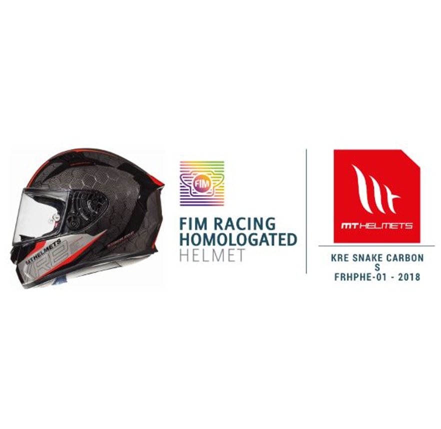CASCO MT KRE SNAKE CARBON 2.0 A5 ROJO BRILLO