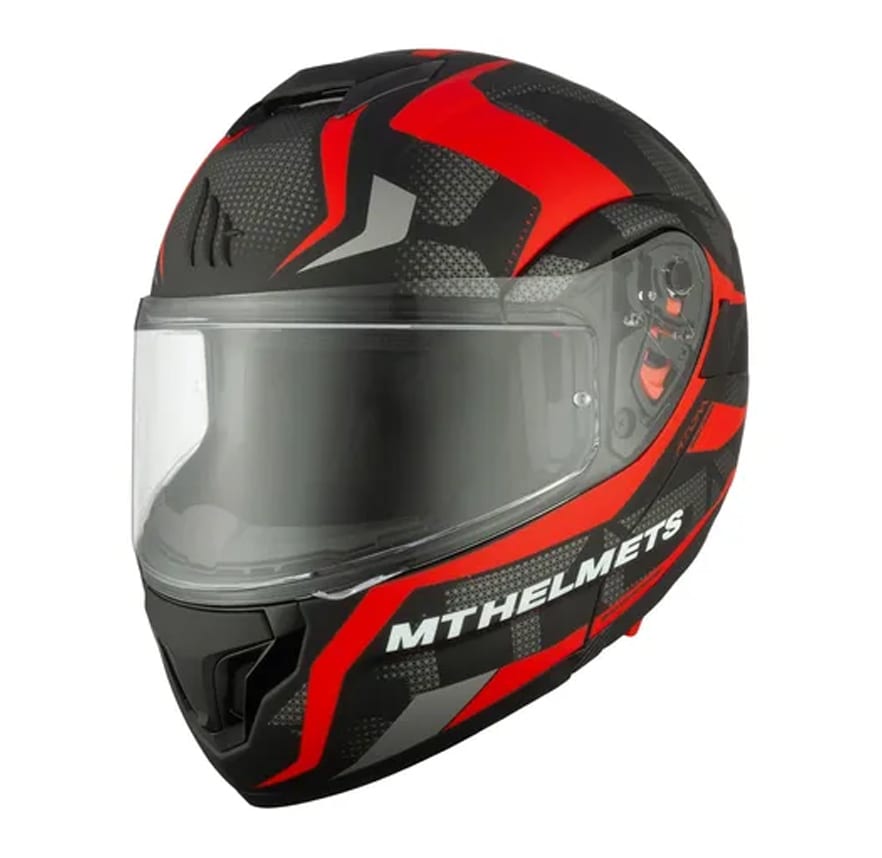 CASCO MT ATOM SV DIVERGENCE A1 ROJO MATE