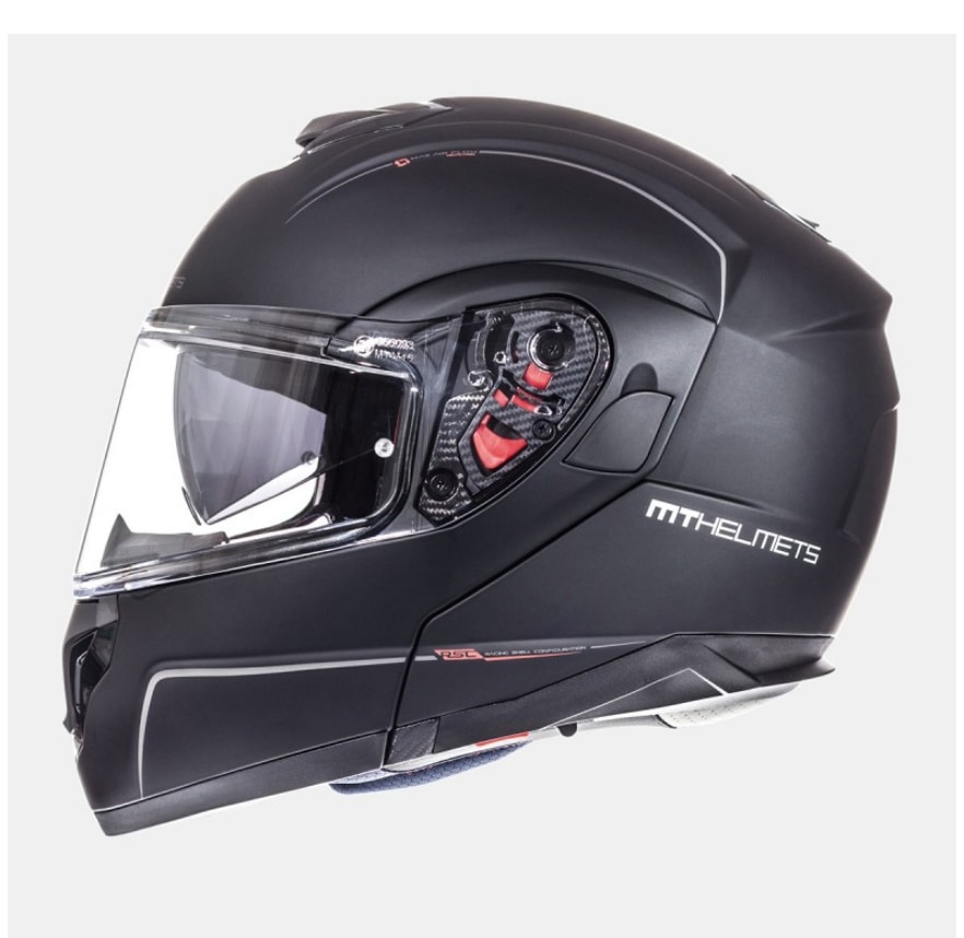CASCO MT ATOM SV SOLID NEGRO MATE