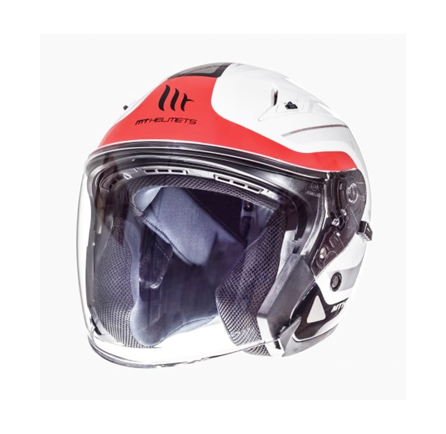 CASCO MT AVENUE SV CROSS ROAD BCO/ROJO/NEG