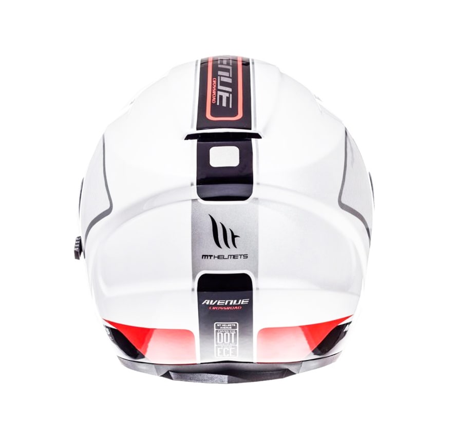 CASCO MT AVENUE SV CROSS ROAD BCO/ROJO/NEG