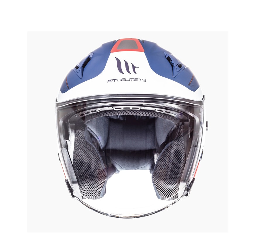 CASCO MT AVENUE SV CROSS ROAD AZUL/BCO/ROJO